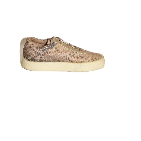 YEEZY Season 6 Crepe Sneaker Surfaces in Python Skin Size 35 EU 5.5 US - Picture 4 of 8